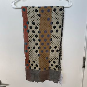 Wool artist scarf